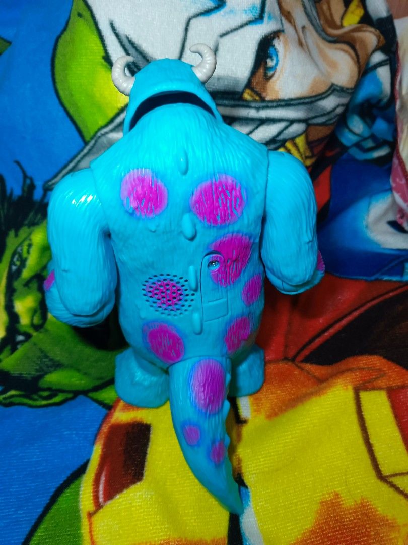 Mattel Disney Pixar Monsters Inc Sulley Action Figure Talking ...