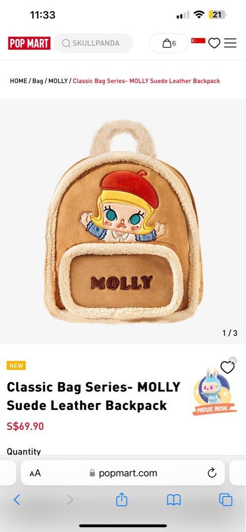 Classic Bag シリーズ MOLLY バックパック Classic Bag Series- MOLLY