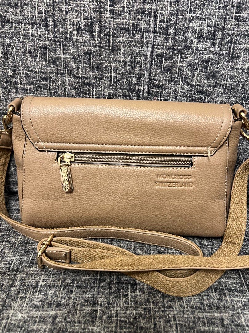 MONCROSS SWITZERLAND CROSS BODY 11x6(original), Women's Fashion, Bags &  Wallets, Cross-body Bags on Carousell