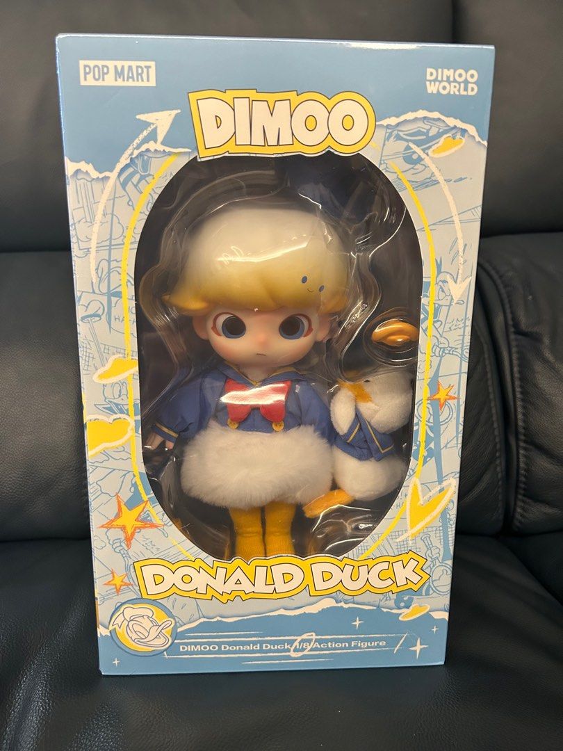 Amazon.co.jp: POP MART DIMOO Donald Duck 1/8 アクション