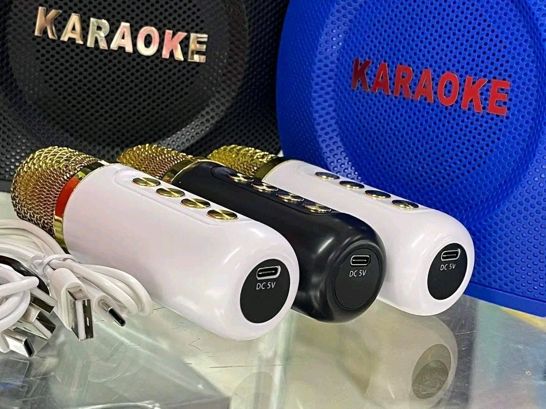 Portable Wireless bluetooth Speaker w/wireless microphone (Category: Soundbars, Speakers & Amplifiers) located in Manila. Submitted by bongsy999mall (Listing ID 1339447838, Image 2). Description: Portable Wireless bluetooth Speaker w/wireless microphone KUKU T-2359M-Plus Reseller-₱600php only Available color: black, red ,blue Open for cod delivery 🚚 Around metro manila lalamove delivery 🚚.