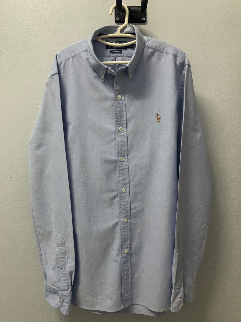 Ralph Lauren Slim Fit (Category: Formal Shirts) located in Shah Alam. Submitted by ahmdnbll (Listing ID 1339470528, Image 2). Description: Slim fit cutting Pit 21.5 Length 31.