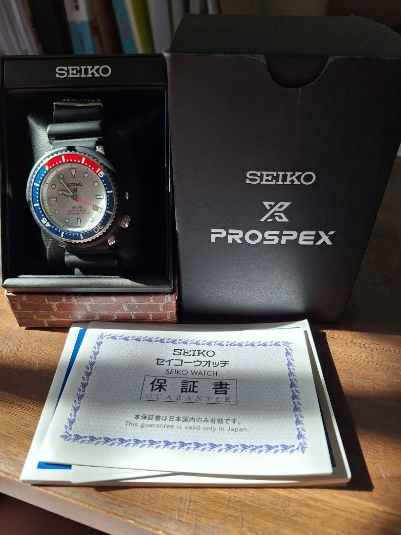 SEIKO -潛水錶鮪魚罐頭STBR031 FSC×SEIKO PROSPEX Diver Scuba