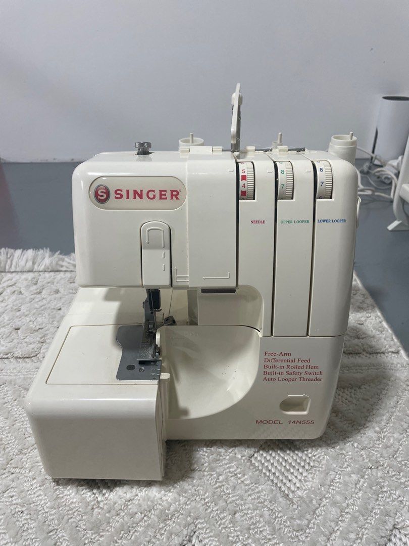 Over Edge Machine SINGER Overedge Machine 14N555, TV & Home Appliances, Electrical ...