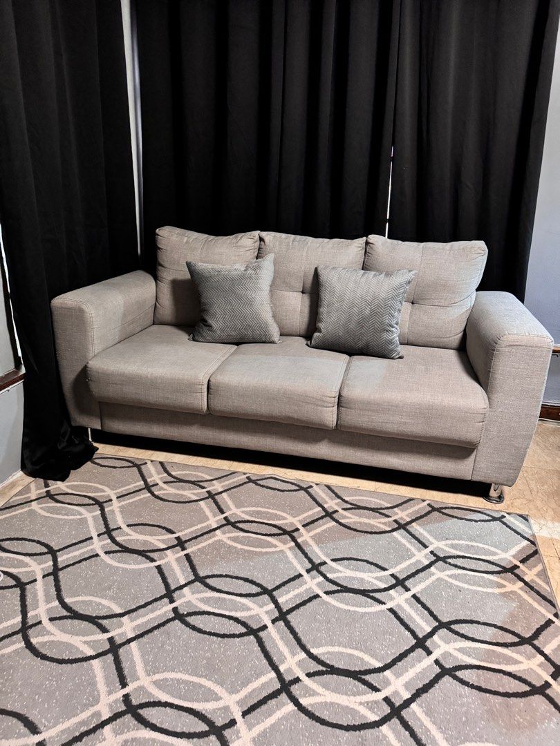 sofa (Category: Sofas) located in Manila. Submitted by shemineforever (Listing ID 1339400405, Image 3). Description: for sale sofa for only 12,000 bought in our homes for 28,000 sligthly used .