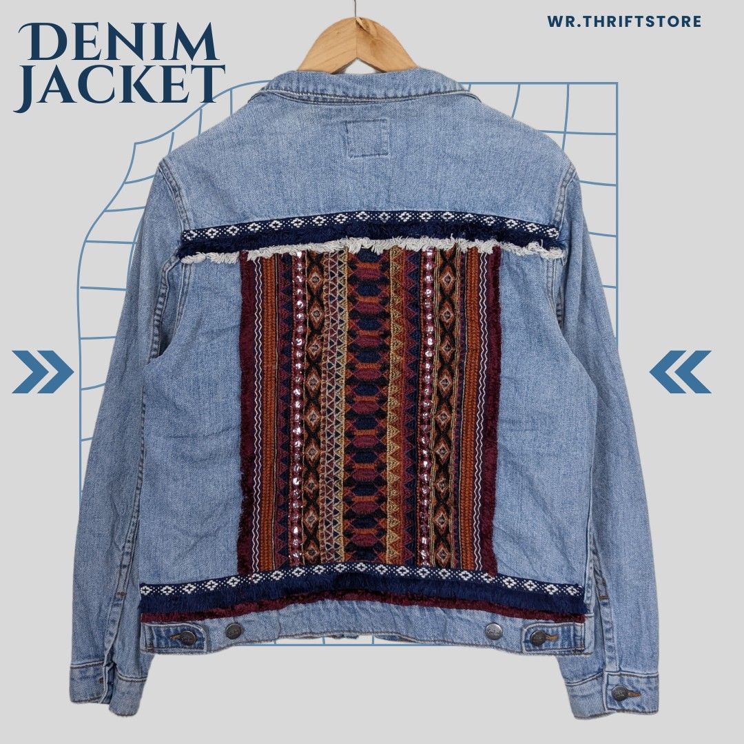 Sportsgirl denim jacket best sale