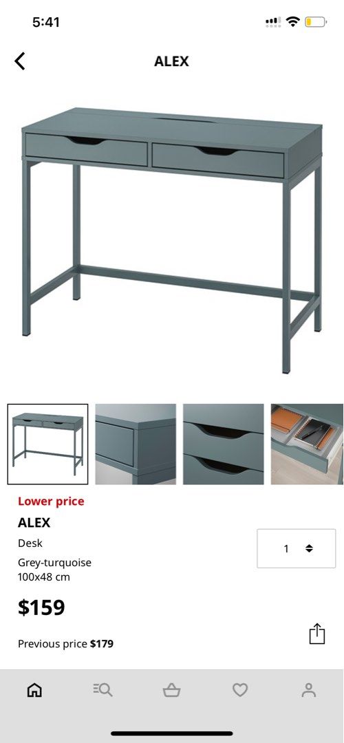 Study table (Category: Tables & Sets) located in Singapore. Submitted by gopz88 (Listing ID 1339404241, Image 1). Description: .