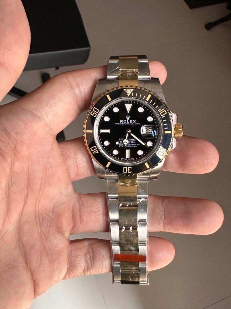 Submariner 40 Two Tone BP Factory Men s Fashion Watches Accessories Watches on Carousell