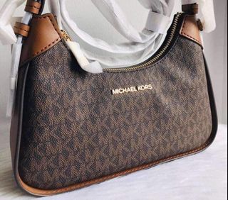 US Bought Authentic Original Michael Kors MK Wilma Brown Womens Satchel Crossbody Sling bag