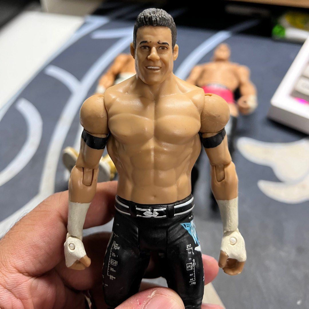 (1 Set) WWE Mattel Basic Series Action Figure Evan Bourne Alberto Del ...