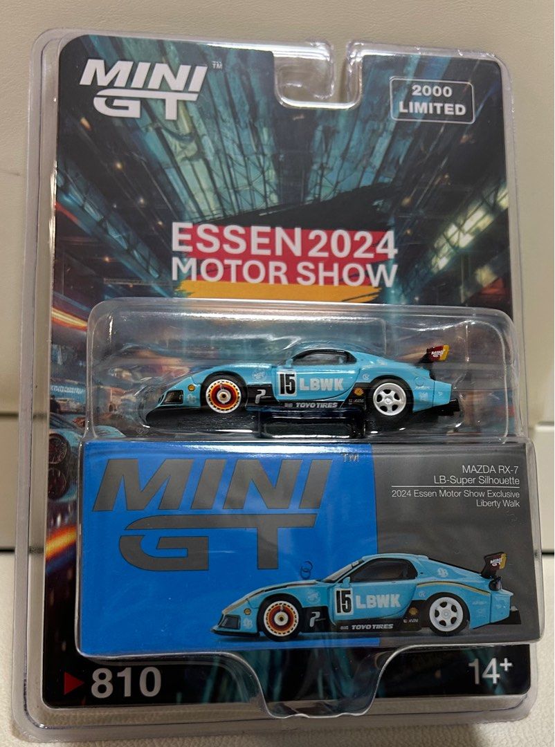 限量2000盒）Mini gt #810 Mazda RX-7 2024 Essen Motor Show