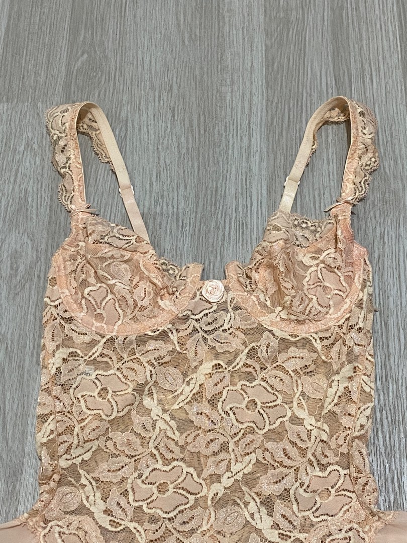 Set Lingerie Pierre Cardin Blanc - Corset 75B, Tanga 42 Et Bas - Neuf Sans étiquettes, élasthanne/polyamide