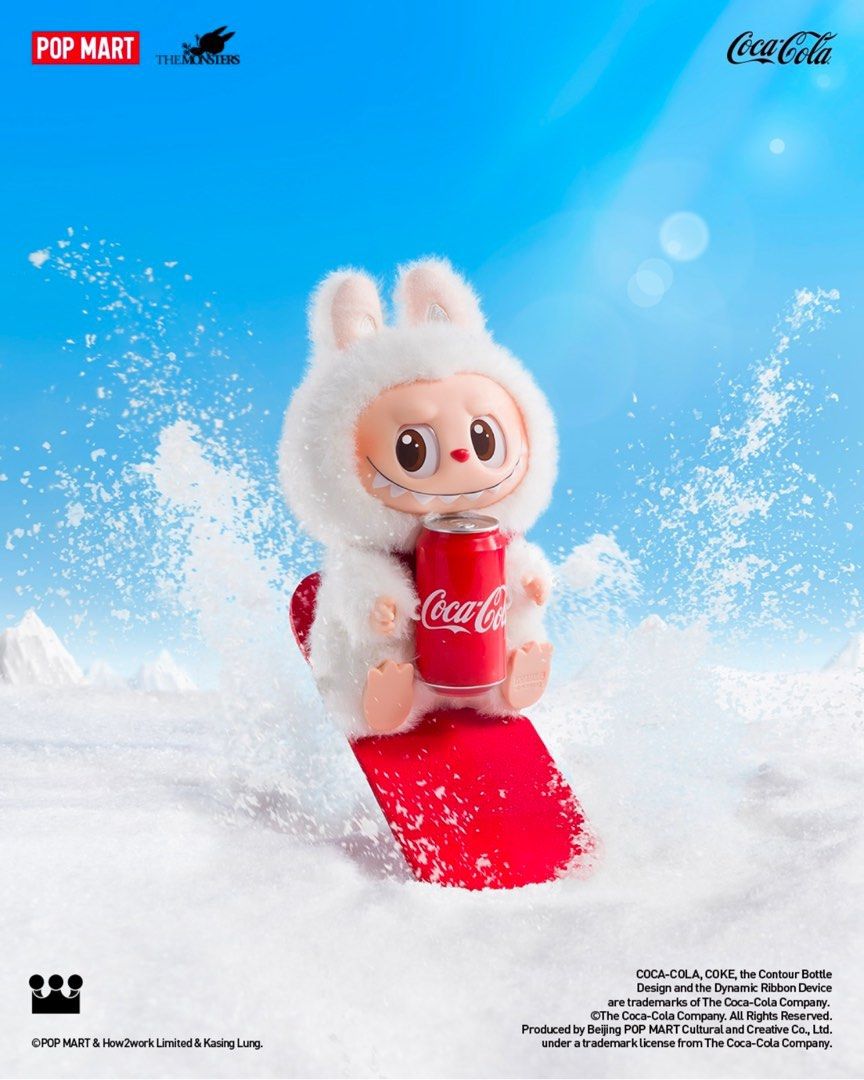 THE MONSTERS LABUBU Coca-Cola 3個セット Gift Delivery - THE MONSTERS COCA-COLA Series Figures by POP