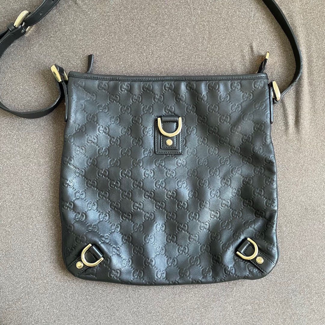 CLEARANCE ❗️Authentic Gucci Guccissima Sling Bag (Category: Luxury Bags & Wallets) located in Manila. Submitted by snatchmybag (Listing ID 1342828017, Image 1). Description: .