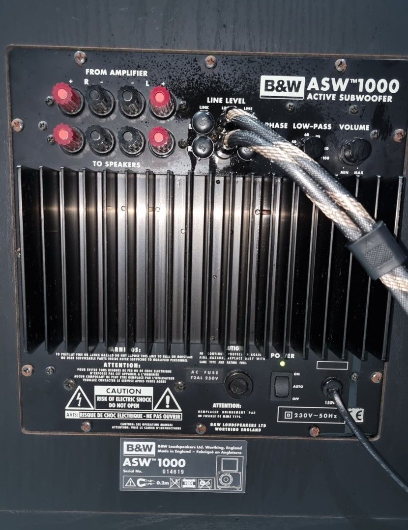 B&W Active subwoofer63205308653187113