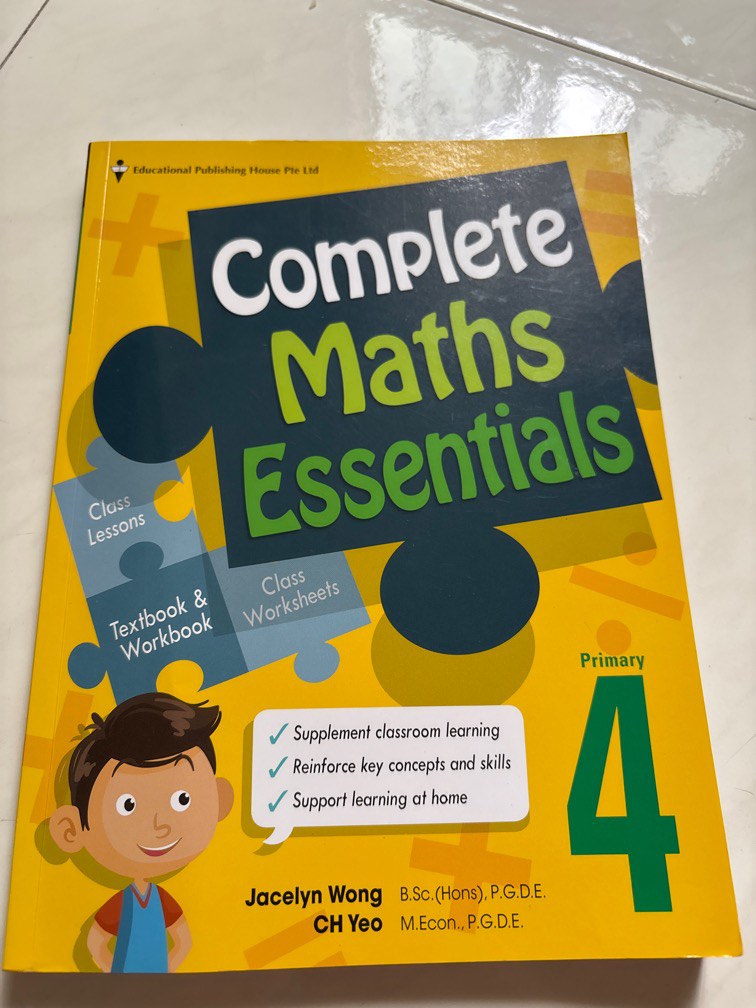 Complete math essentials by Jocelyn Wong Ch Yeo, Hobbies & Toys, Books ...