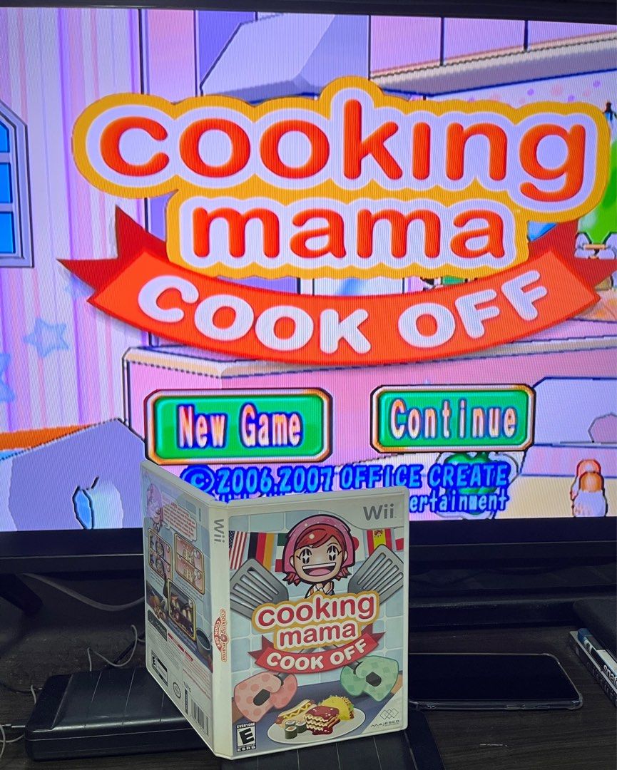 COOKING MAMA COOK OFF WORLD KITCHEN NINTENDO WII GAMES