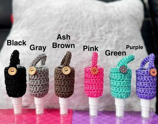 Crochet Alcohol Holder with free spray bottle