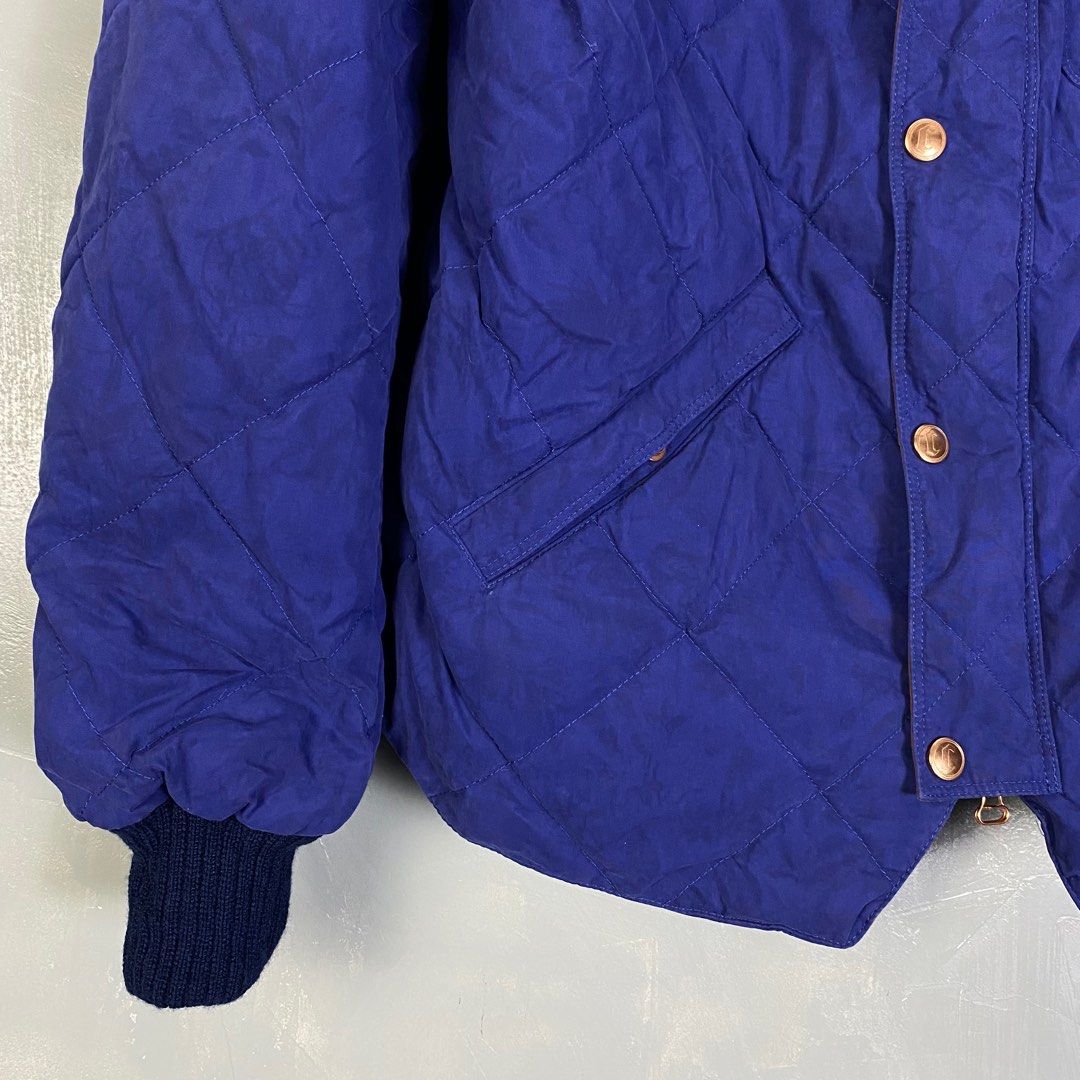 Crust by Cinelli Studio Indigo Dye Bomber Jacket (Category: Coats, Jackets and Outerwear) located in Quezon City. Submitted by insidethreads_ (Listing ID 1342846408, Image 2). Description: Size: L Condition: 10/10 Material: 73% Cotton, 27% Nylon Zipper: MeraS Dimension Width: 24” Length: 28” Sleeves: 28” Shoulder: 20”.