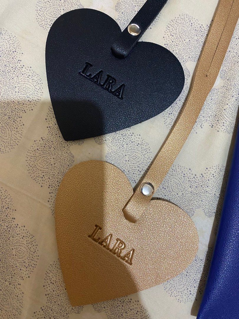Customized Bag Tag and Slim Pouch with Name LARA (Category: Wallets & Card holders) located in Rizal. Submitted by tin414 (Listing ID 1342806743, Image 2). Description: From Kultura Rfs: Balikbayan no longer coming to Manila.