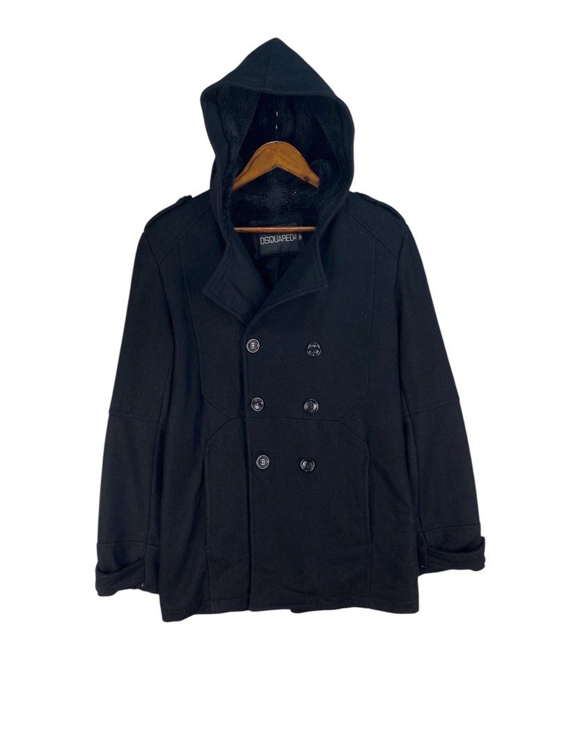 DSQUARED2 JACKET (Category: Coats, Jackets and Outerwear) located in Kota Bharu. Submitted by the69store (Listing ID 1342840271, Image 1). Description: 💥VINTAGE DSQUARED2 JACKET x DESIGNER COLLECTION💥 ACTUAL SIZE MEASUREMENT SIZE ON TAG : 50 CHEST PIT TO PIT : 20 INCH TOP TO BOTTOM : 28.5 INCH SHOULDER : 18 INCH SLEEVES : 25 INCH CONDITION : USED CLOTHING COLOUR : GOOD M4 *This Item Is USED & Vintage Items, So Dont Expect It To Be Like New Cond