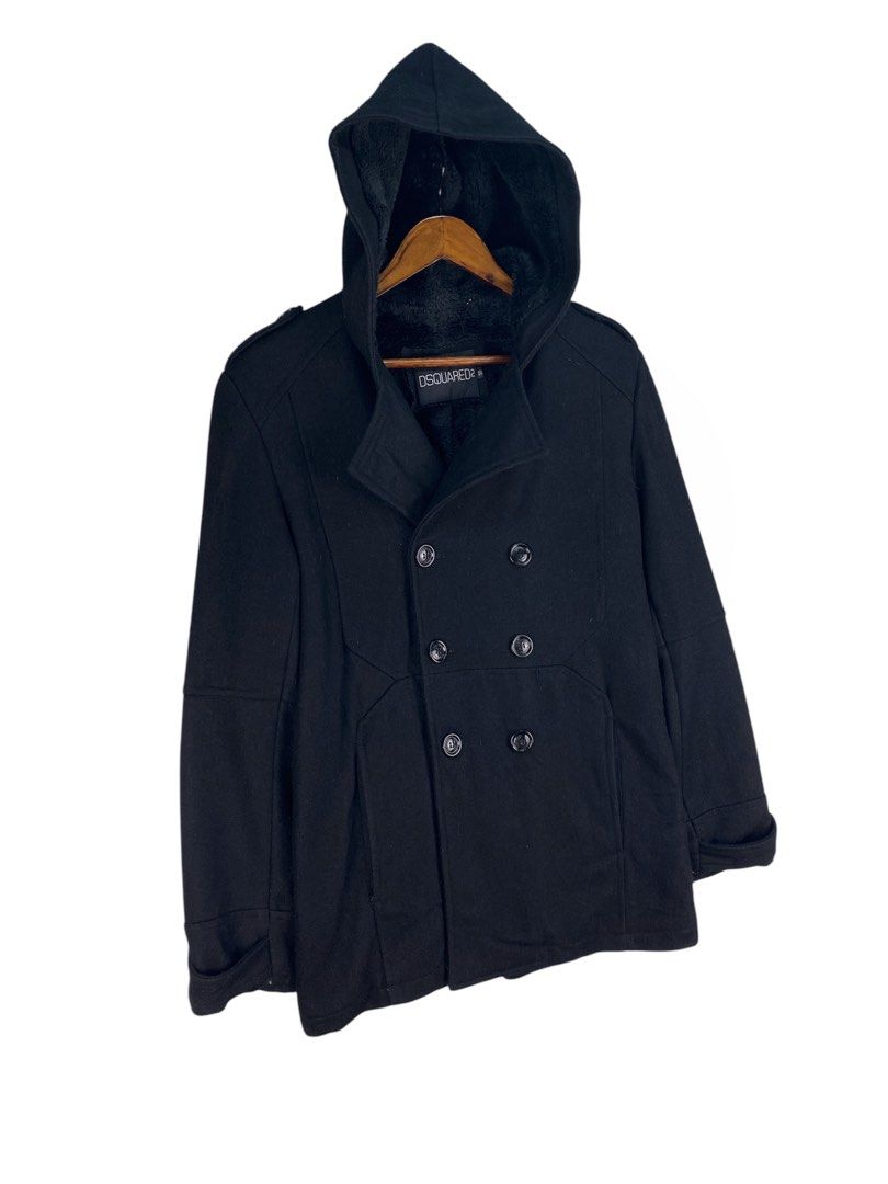 DSQUARED2 JACKET (Category: Coats, Jackets and Outerwear) located in Kota Bharu. Submitted by the69store (Listing ID 1342840271, Image 2). Description: 💥VINTAGE DSQUARED2 JACKET x DESIGNER COLLECTION💥 ACTUAL SIZE MEASUREMENT SIZE ON TAG : 50 CHEST PIT TO PIT : 20 INCH TOP TO BOTTOM : 28.5 INCH SHOULDER : 18 INCH SLEEVES : 25 INCH CONDITION : USED CLOTHING COLOUR : GOOD M4 *This Item Is USED & Vintage Items, So Dont Expect It To Be Like New Cond