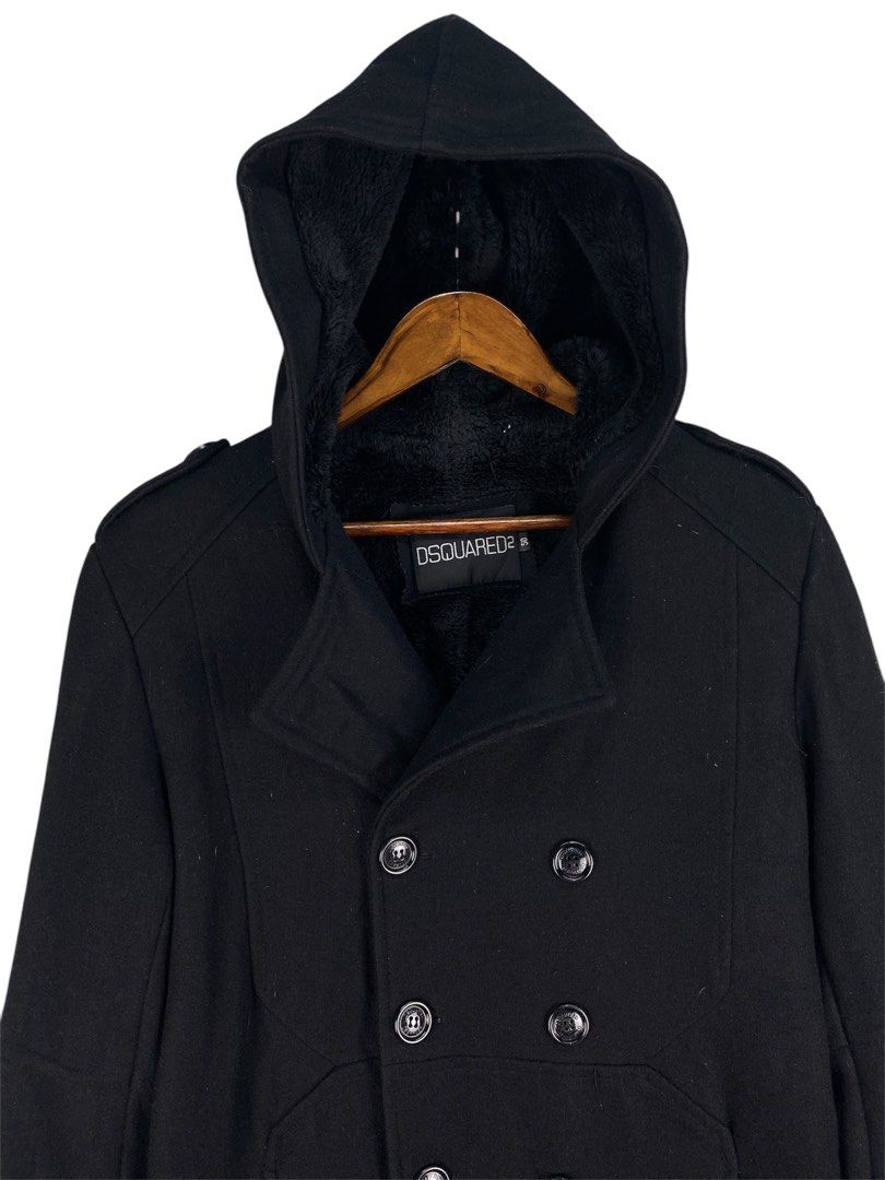 DSQUARED2 JACKET (Category: Coats, Jackets and Outerwear) located in Kota Bharu. Submitted by the69store (Listing ID 1342840271, Image 3). Description: 💥VINTAGE DSQUARED2 JACKET x DESIGNER COLLECTION💥 ACTUAL SIZE MEASUREMENT SIZE ON TAG : 50 CHEST PIT TO PIT : 20 INCH TOP TO BOTTOM : 28.5 INCH SHOULDER : 18 INCH SLEEVES : 25 INCH CONDITION : USED CLOTHING COLOUR : GOOD M4 *This Item Is USED & Vintage Items, So Dont Expect It To Be Like New Cond