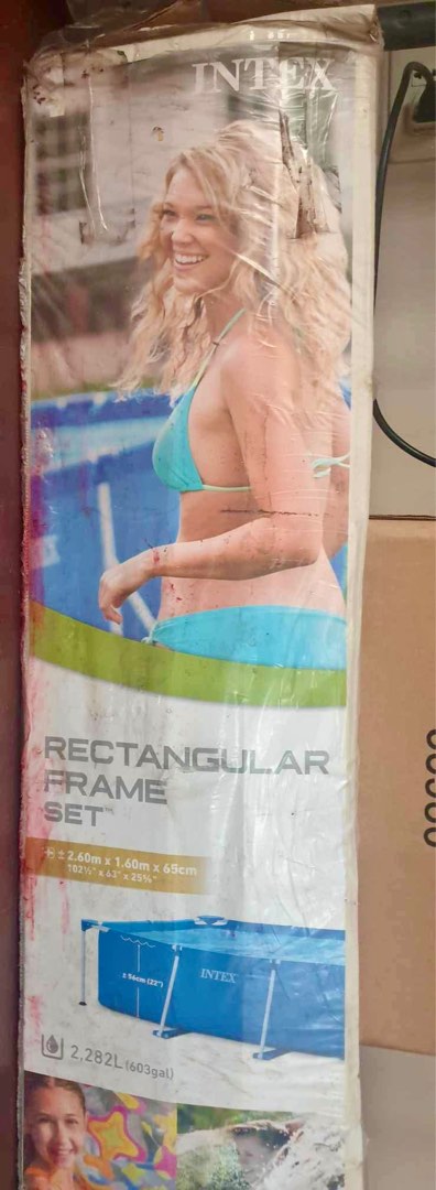 PAMIGAY SALE! Intex Large Rectangle Swimming pool with free brand new ...