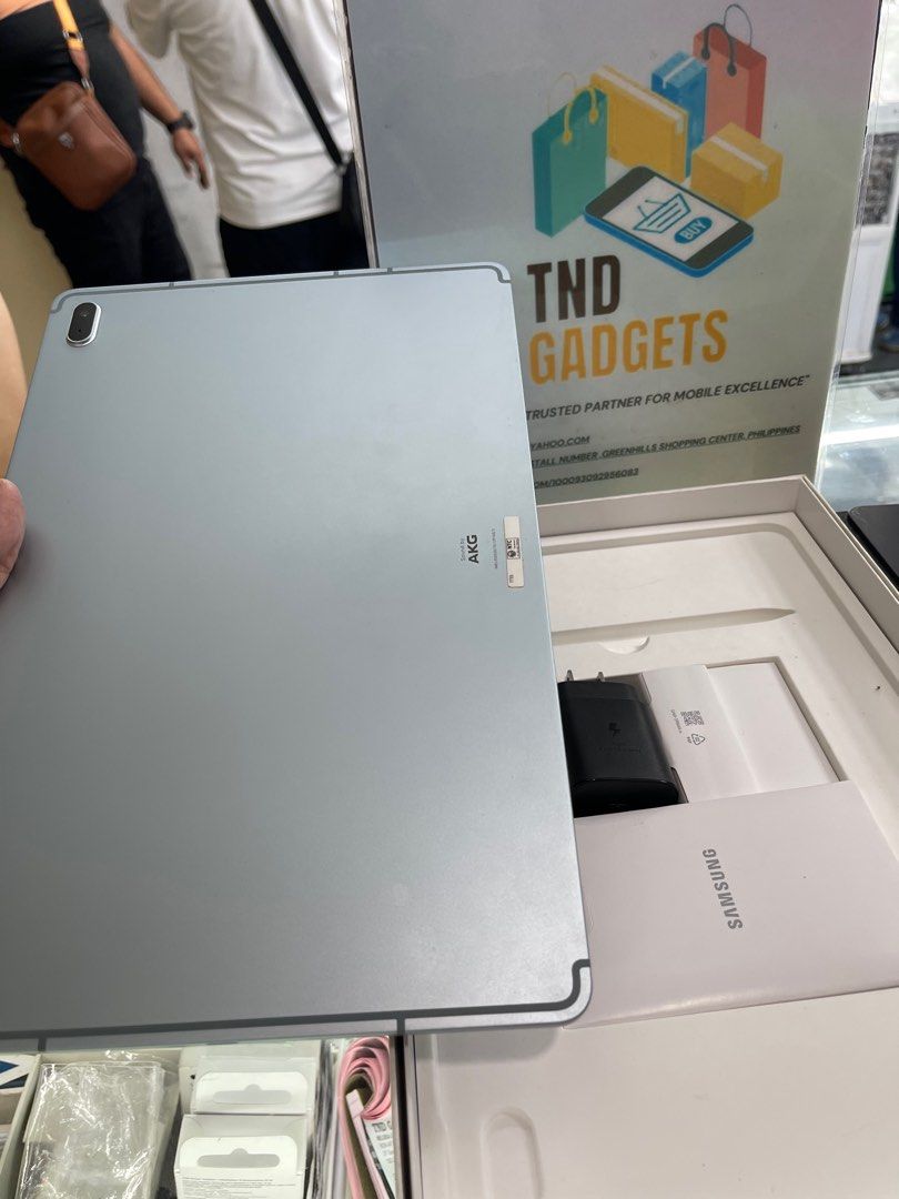 Galaxy Tab S7 FE (Category: Android) located in Pasig City. Submitted by melissaomb01623 (Listing ID 1342835320, Image 2). Description: Galaxy Tab S7 FE 6gb Ram 128gb Rom Preloved complete with box with samsung keyboard 📌pick up store in greenhills shopping center 📌we do cod in metro manila and near provinces just add sf only 📌we ship nationwide via LBC 📌we accept swap/trade in 📌we accept credit card installment 📌we accept ggives 📌for fast