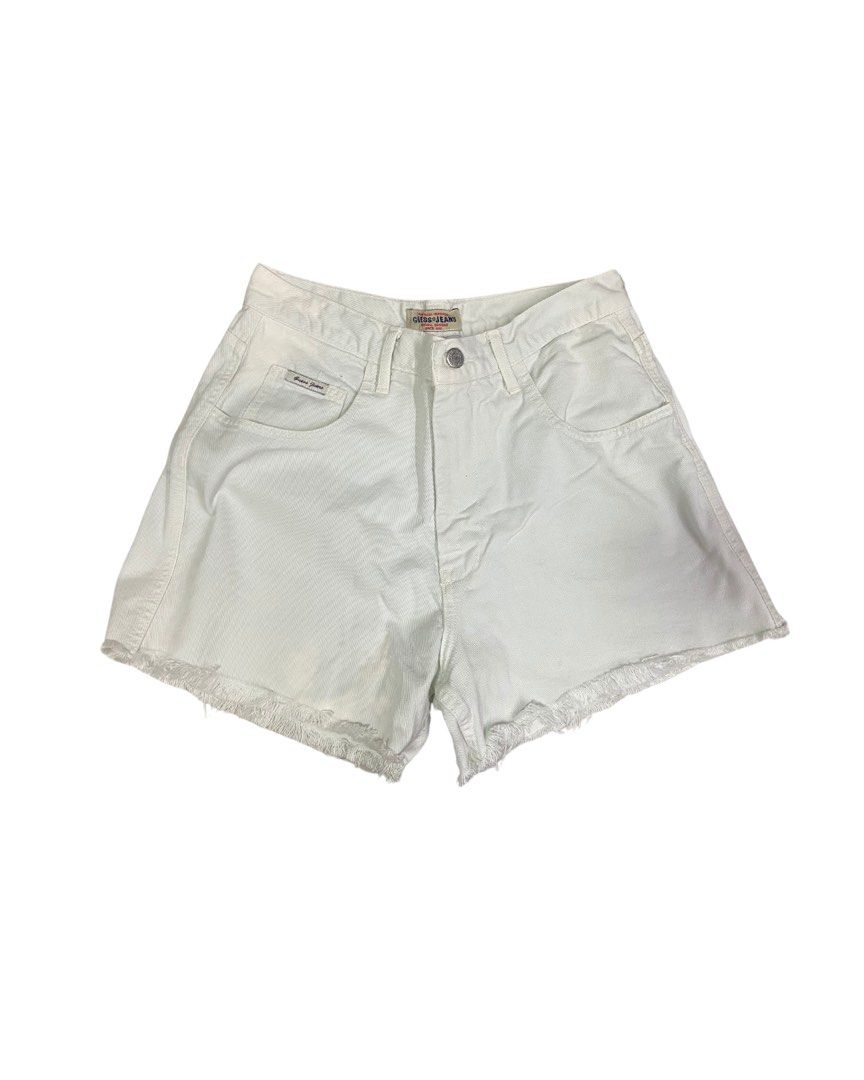 Guess white shorts outlet