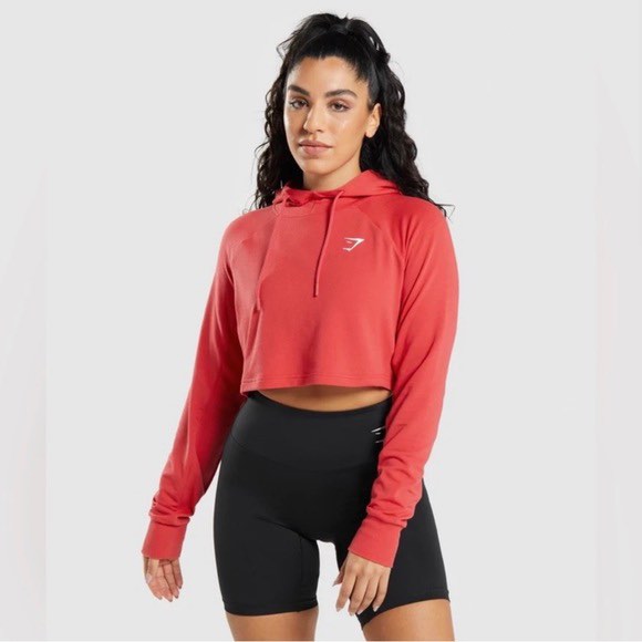 Gymshark cropped hoodie discount