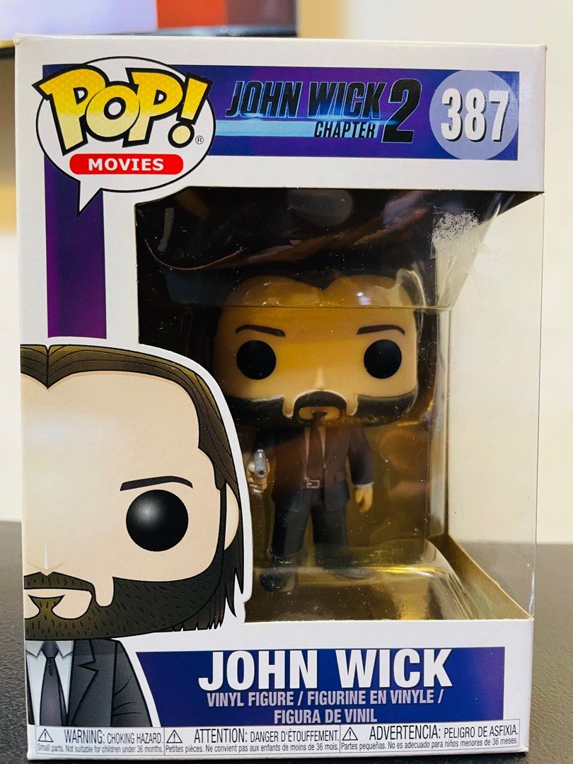 John Wick (Category: Designer & Blind Box Toys) located in Makati City. Submitted by tomypom (Listing ID 1342708282, Image 1). Description: Authentic Brandnew Funko pop John wick 599 pesos only! .