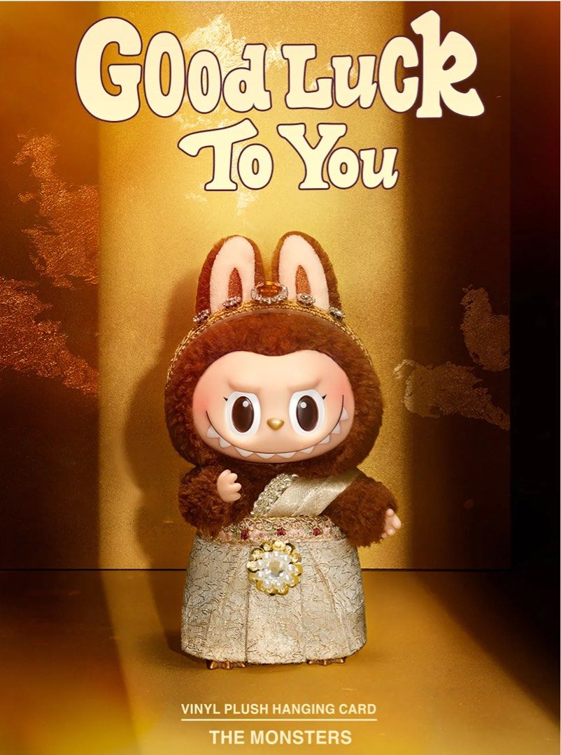 Good Lucky to You ぬいぐるみ Labubu Thailand LABUBU GOOD LUCK TO YOU-Vinyl Plush Doll Pendant(Thailand