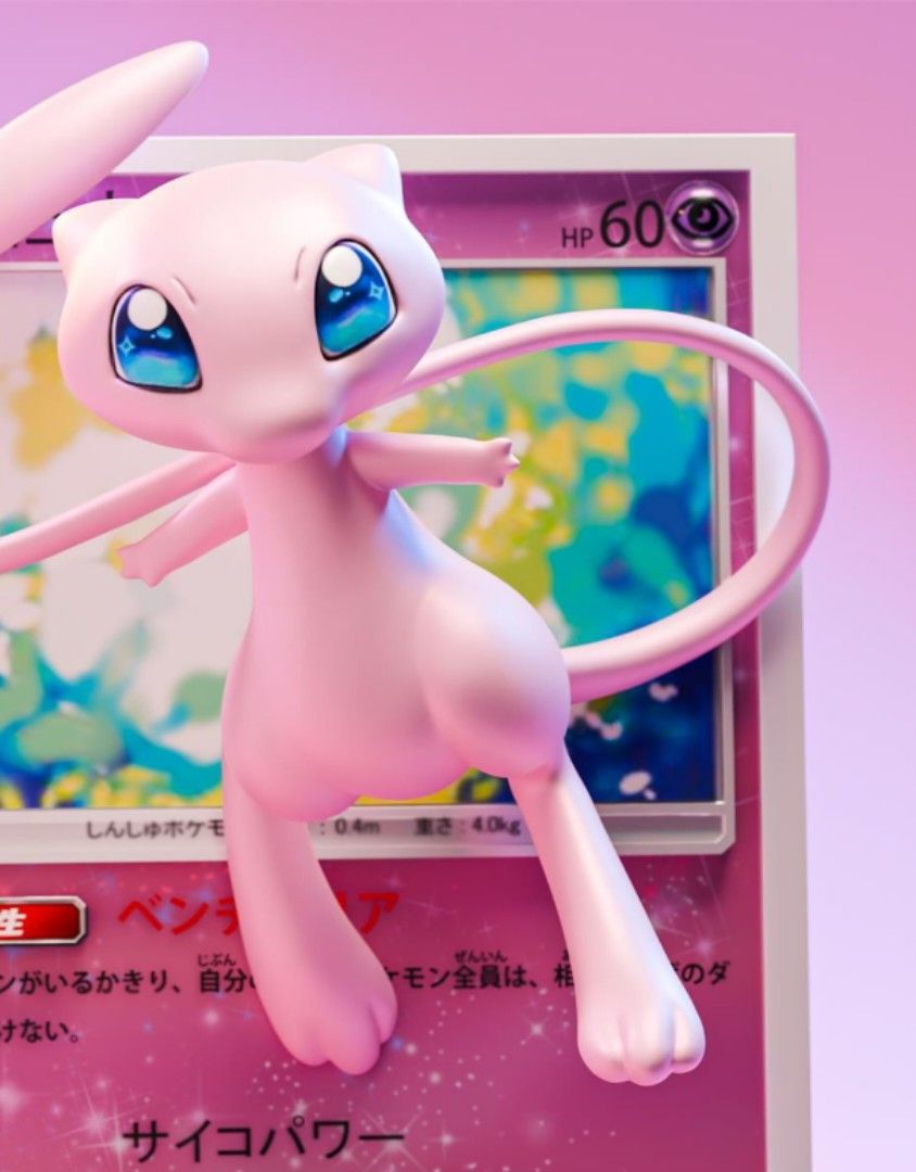 Limited edition Mew 3D pokemon card pre order., Hobbies & Toys, Toys &  Games on Carousell