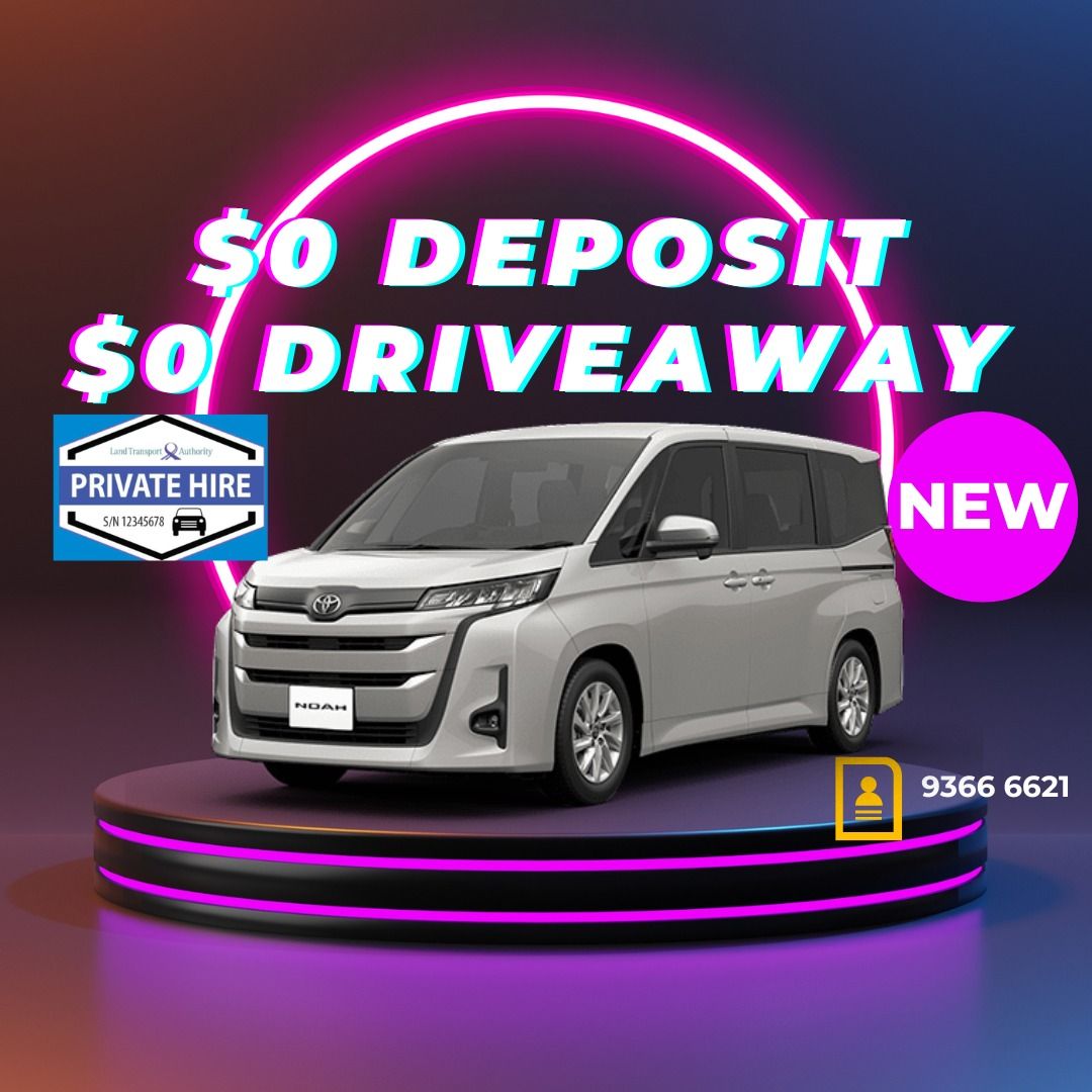 2025 NEW TOYOTA NOAH HYB FOR RENT/ RENTAL(PHV). NEW HONDA SPADA HYB FOR RENT/RENTAL. (PHV).62887424615937112