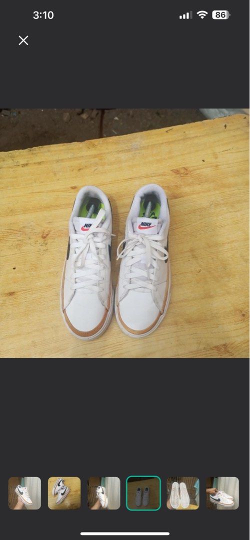 Nike Court Legacy (Category: Sneakers) located in Quezon City. Submitted by cleanspaceph (Listing ID 1342794924, Image 2). Description: No box Size in the last photo!.