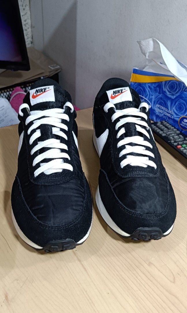 Nike Tailwind 79 Black White sneakers (20015) (Category: Sneakers) located in Manila. Submitted by rockymagna82486 (Listing ID 1342711486, Image 3). Description: Pre loved authentic Good condition Issues light stains,light heel drags Us men's 9 No box no to swap Location cubao.