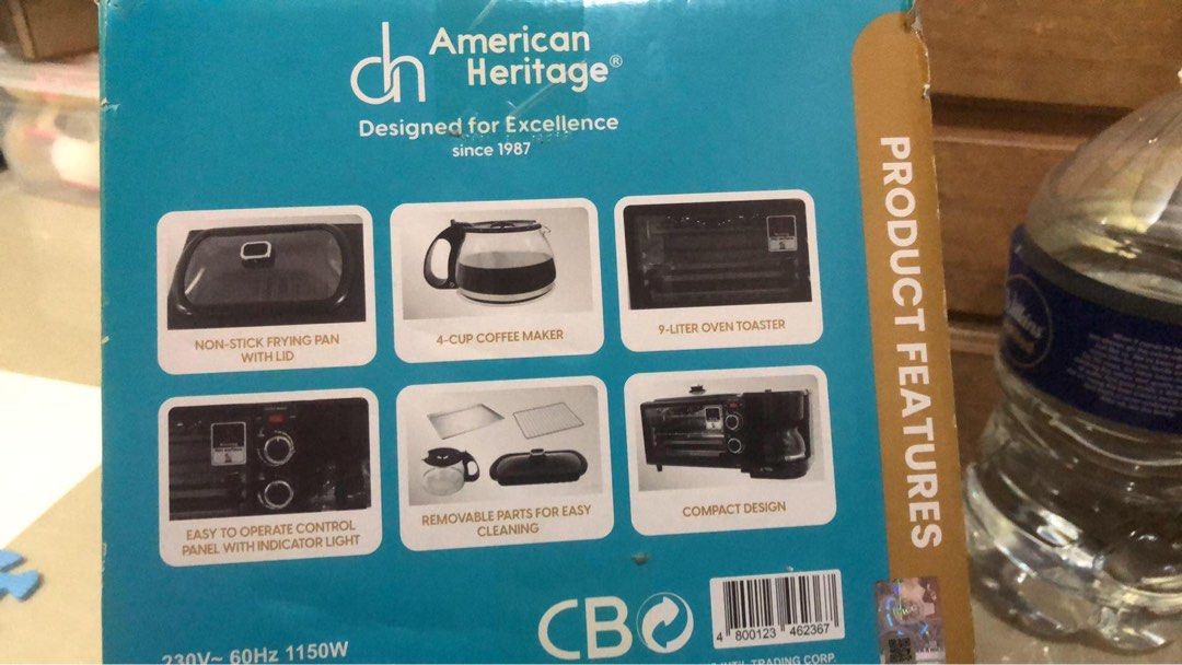 Oven toaster, frying pan and coffee maker (Category: Ovens & Toasters) located in Manila. Submitted by dahliacruz (Listing ID 1342817873, Image 1). Description: Brand new never been use. Message me for more pictures and info thank you. .