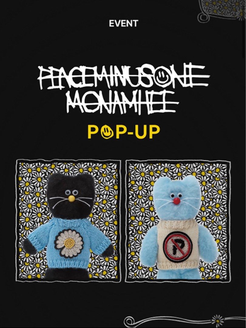 現貨)peaceminusone x monamhee 掛件匙扣GD 權志龍, 名牌, 飾物