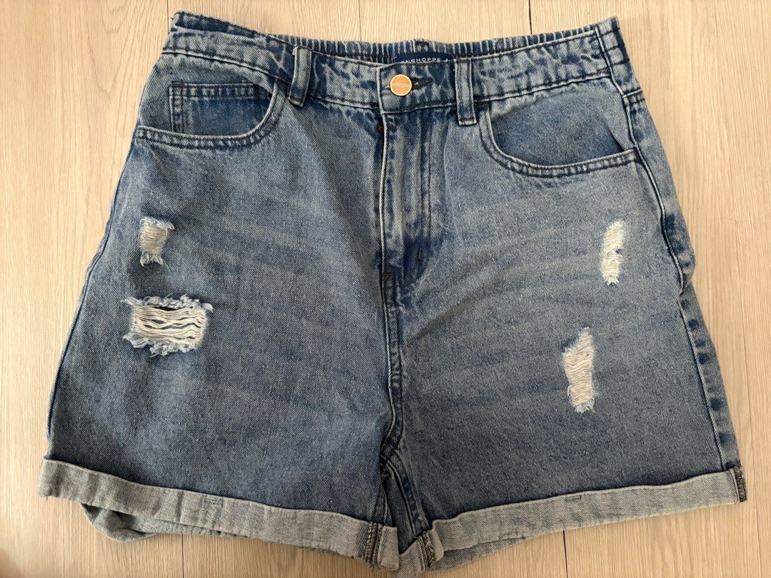 Penshoppe denim shorts for women shop