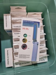 Portable UV sterilizer