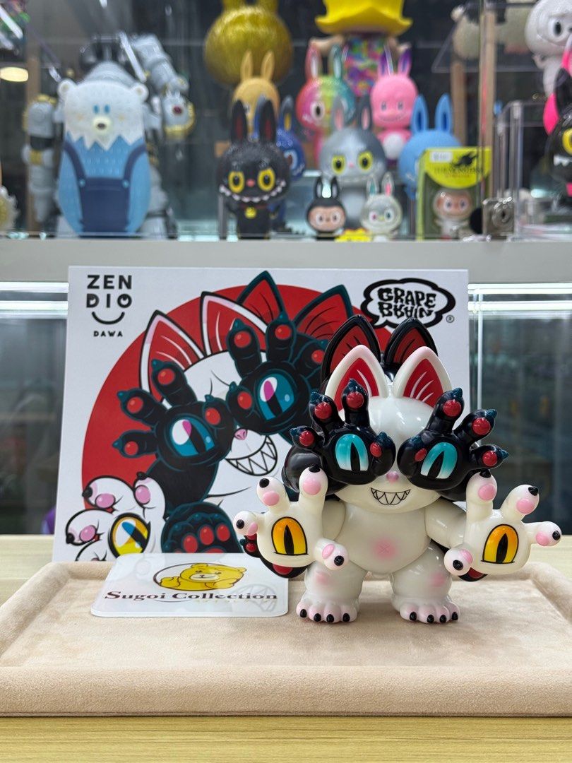 In Stock] Grape Brain Hell's Cat Onigiri Combo, Hobbies & Toys