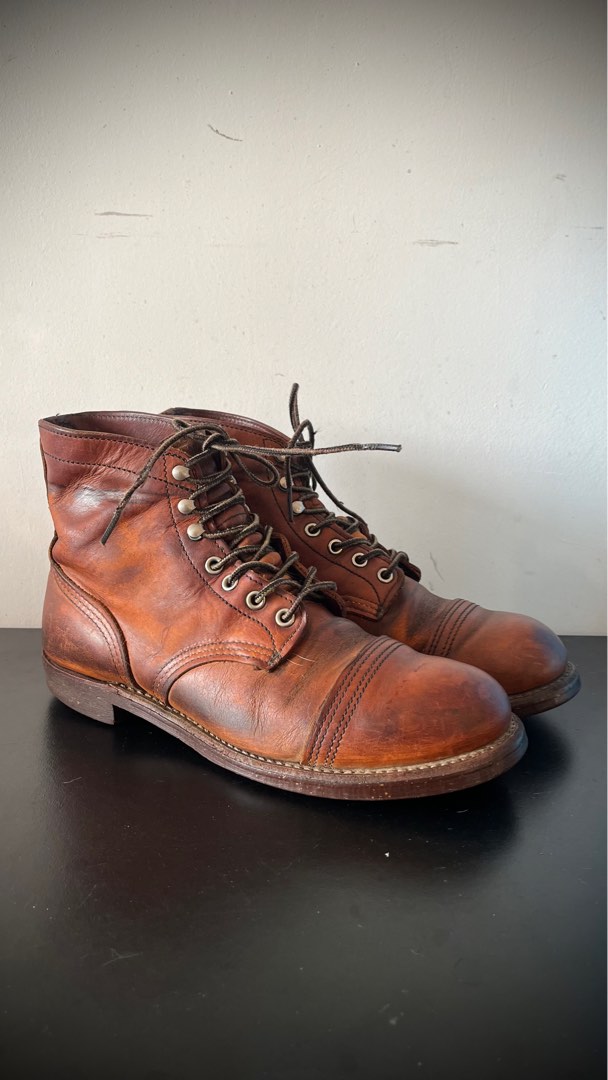 REDWING IRON RANGER 8115 - COPPER ROUGH & TOUGH, Men's Fashion ...