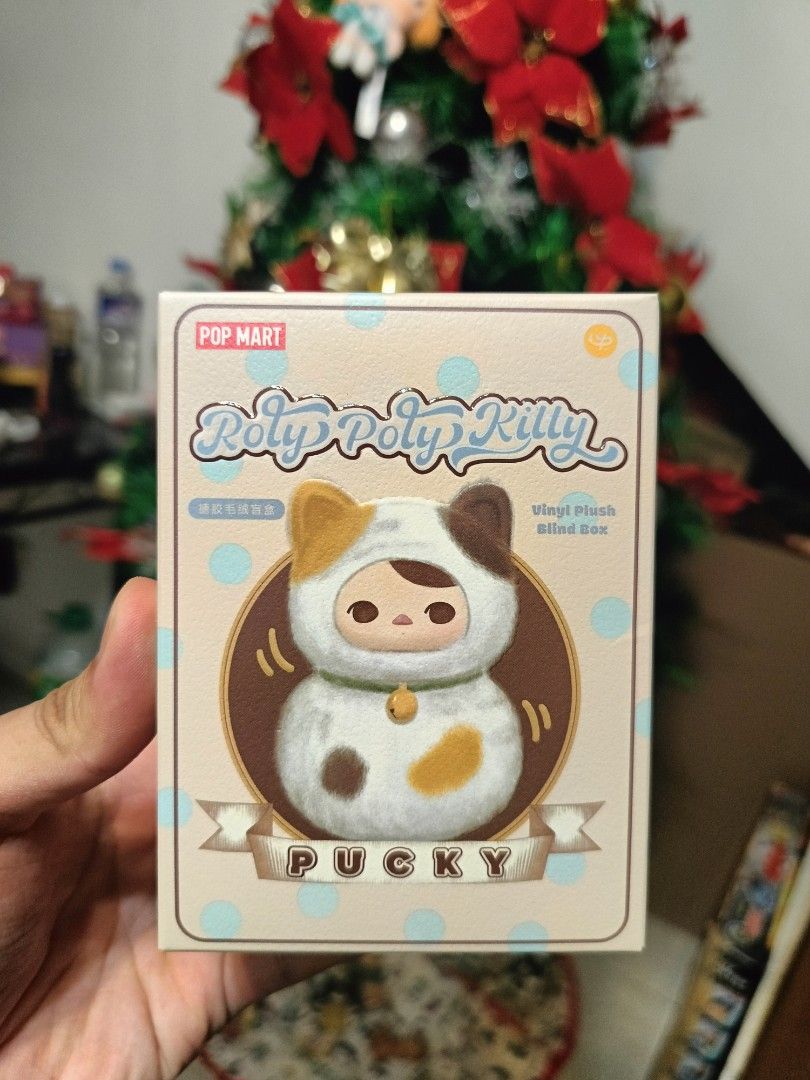 Roly Poly Kitty Pucky Popmart (Category: Designer & Blind Box Toys) located in Rizal. Submitted by coolfindsshop (Listing ID 1342747095, Image 1). Description: Confirmed Box with Sealed Foil-Pink Cat! RFS: Need funds for camera repair and dog items :) Meetups in Lrt antipolo station, cubao by sched grab and lalamove possible by buyer's booking Feel free to inquire!.