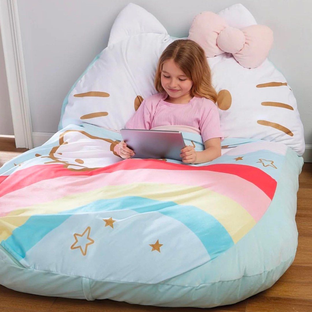 Extraordinary Hello Kitty Floor Lounger Images