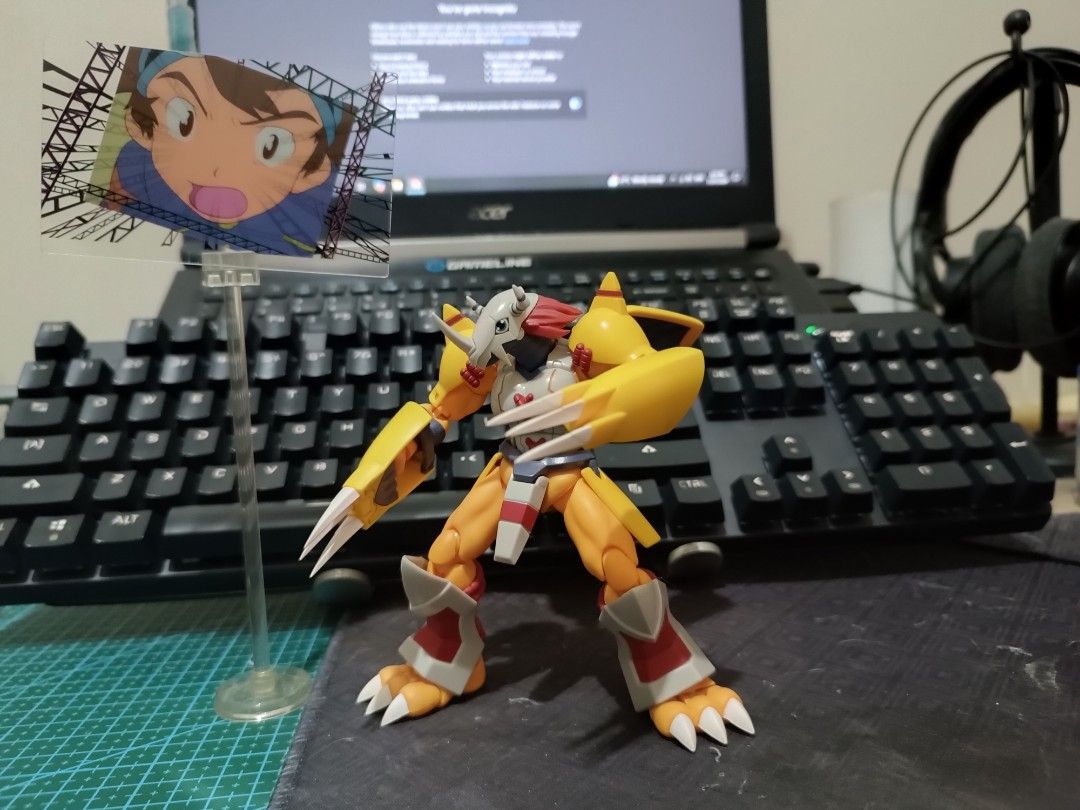 SH Figuarts WarGreymon Digimon Our War Game Version (Category: Figurines & Statues) located in Manila. Submitted by sohjpex (Listing ID 1342781196, Image 3). Description: Complete with brown box. Payment via BPI, BDO, or Gcash. Shipping via Grab or Lalamove..