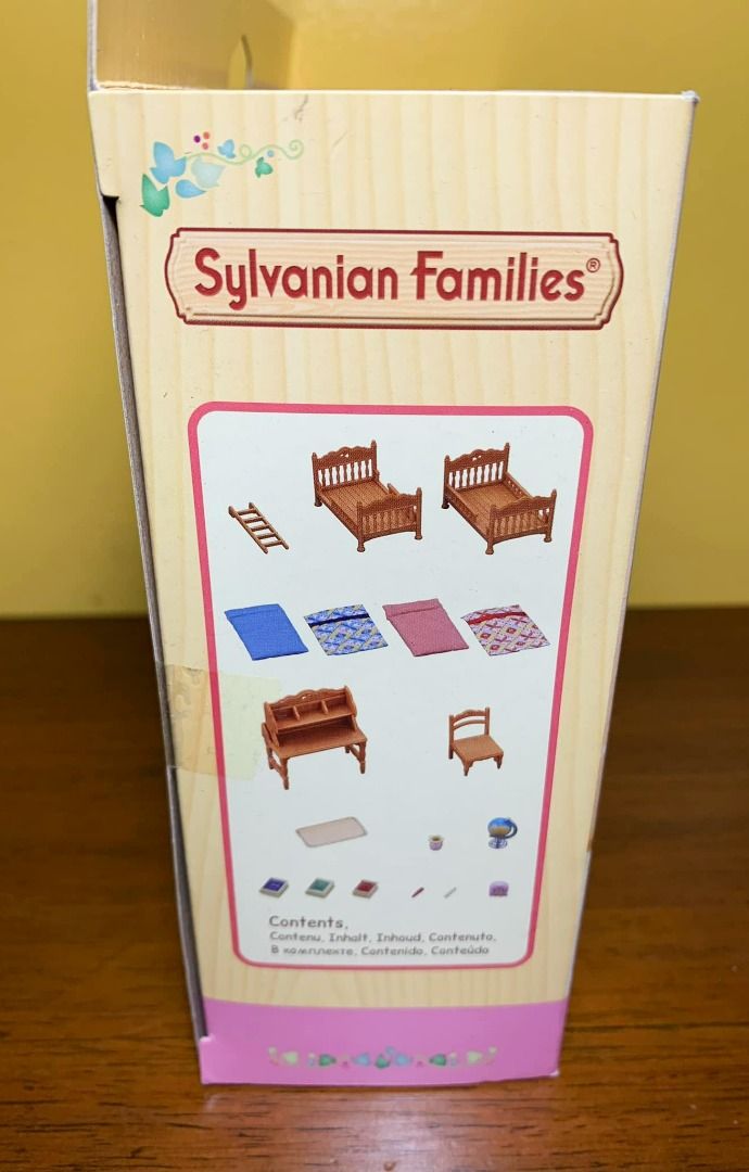 Sylvanian Families Children's Bedroom Set (Category: Kids Toys) located in Pasig City. Submitted by paisleybox (Listing ID 1342692958, Image 3). Description: Sylvanian Families Children's Bedroom Set Brand new Payment: BDO, GCash Cross posted.