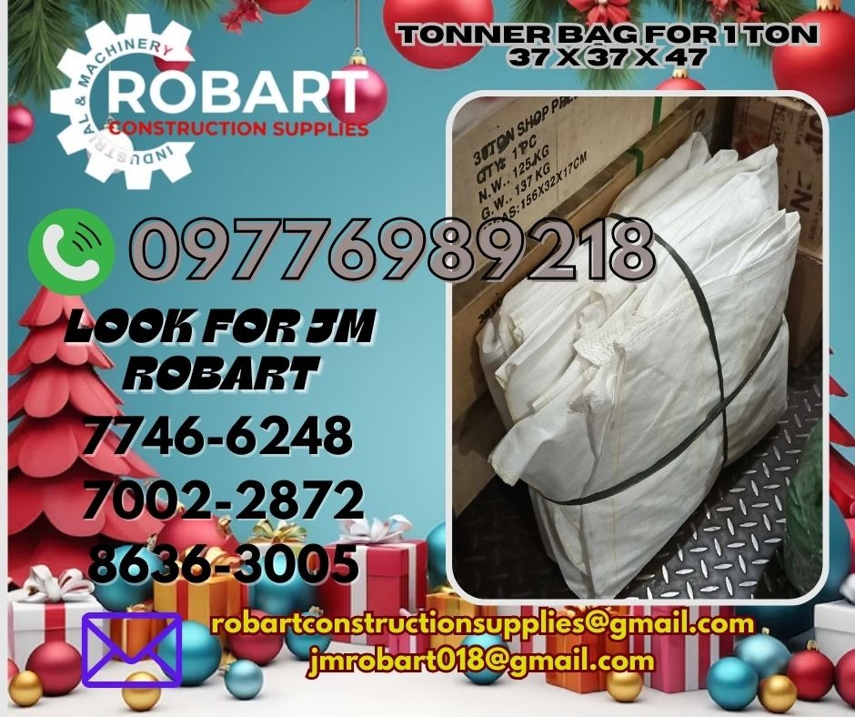 Tonner Bag for 1 ton 37 x 37 x 47, Commercial & Industrial, Industrial ...