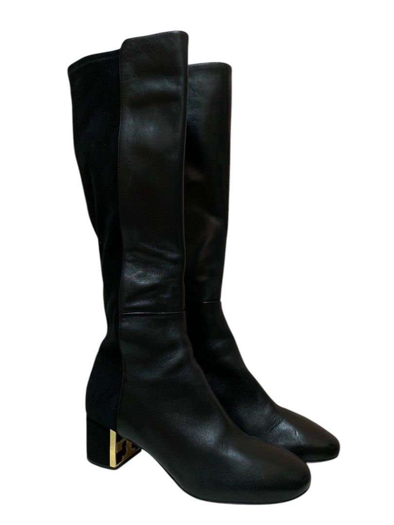 Tory Burch Gigi Boots AW19 Back Heel Logo Luxury Sneakers Footwear on Carousell