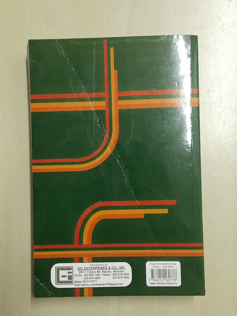 VALIX Practical Financial Accounting Volume One 2019 Edition (Category: Textbooks) located in Quezon City. Submitted by mnlfashion (Listing ID 1342754513, Image 2). Description: Barely Used Minimal writing in pencil inside Accounting Books for Accountancy Students or Board Exam CPALE Review.
